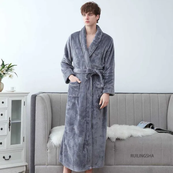 GrayMenC peignoir dhiver en flanelle pour femmes variants 16.jpg