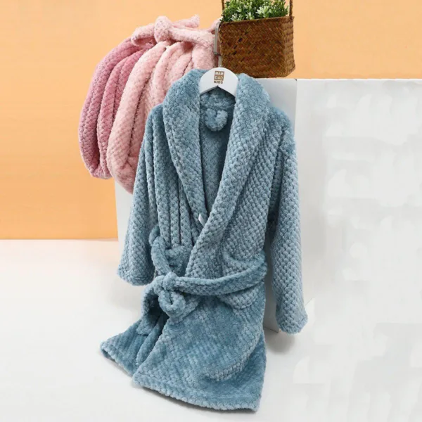 Peignoir Chaud Enfant
