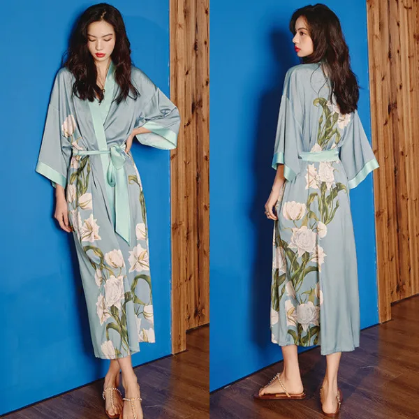 Oversize Long Robe Spring Summer Women Sleepwear Kimono Bathrobe Gown Sexy Satin Nightwear Nightgown Loose Home.jpg 640x640 5cd75306 2bc8 400a ae1f 0e879e1f6099.jpg