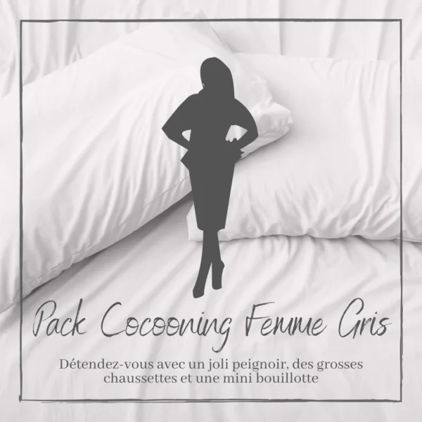 Pack Cocooning Femme Gris