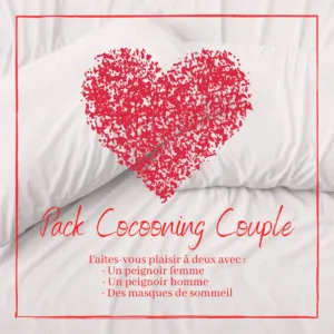 Pack cocooning couple : le cadeau détente parfait à deux