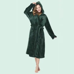 Peignoir Femme Col Chale