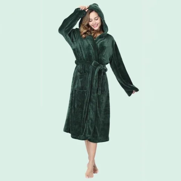 Peignoir Femme Col Chale