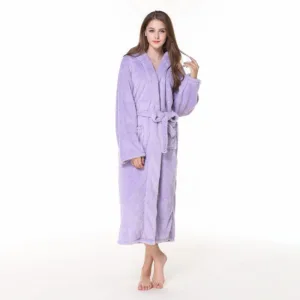 Peignoir Femme Capuche Doux