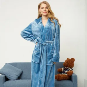 Peignoir Femme En Flanelle