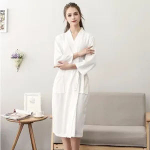 Peignoir Femme Gaufré