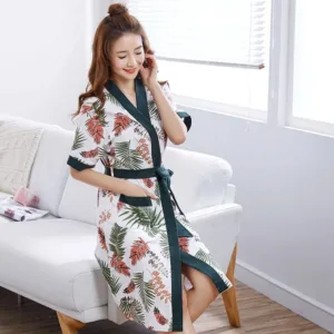 Peignoir Femme Japonais Coton