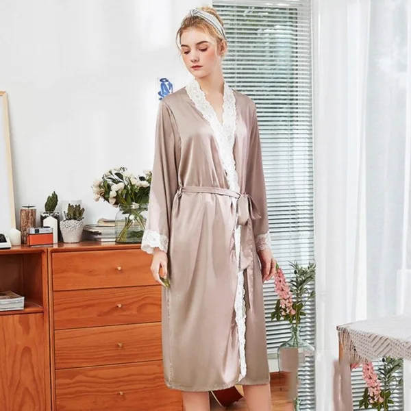 Kimono Satin Femme
