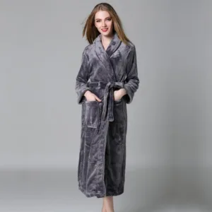 Peignoir Polaire Doux Femme