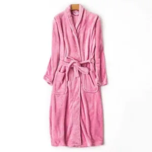 Peignoir Rose Femme