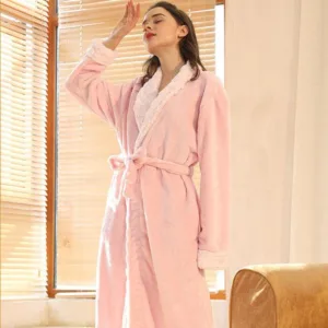 Peignoir Rose Pale