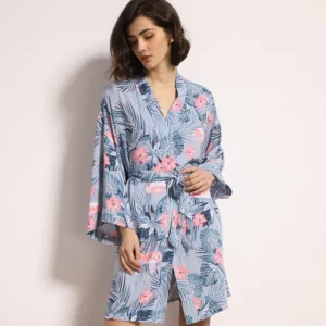 Kimono Femme Satin
