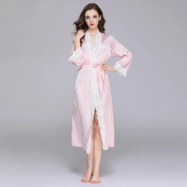 Peignoir Satin Rose Femme.jpg