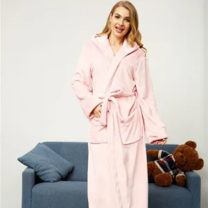 Peignoir Tissé Rose