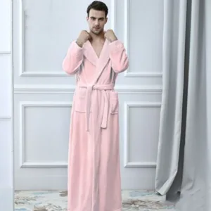 Peignoir Homme Rose