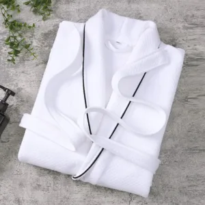 Peignoir De Bain Absorbant Blanc