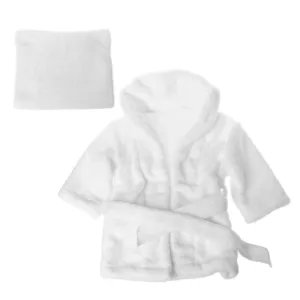 Peignoir Blanc Pour Bébé