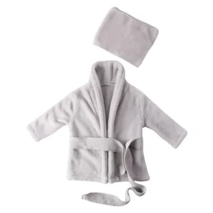 Peignoir Gris Enfant