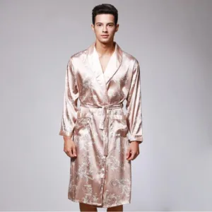 kimono léger homme beige
