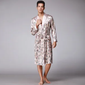Kimono Satin Homme