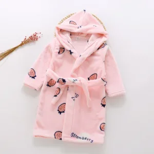 Peignoir Bain Bébé Fille