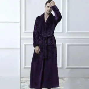 Peignoir Homme Prune
