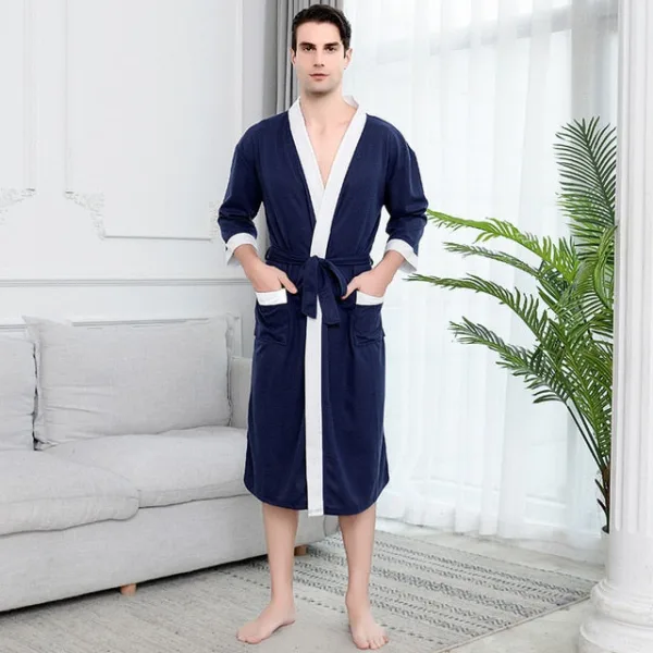 peignoir court pour homme