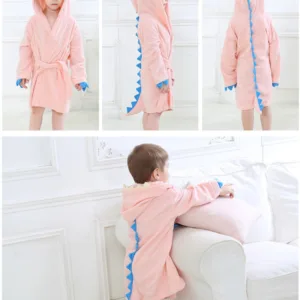 Peignoir De Bain Dinosaure