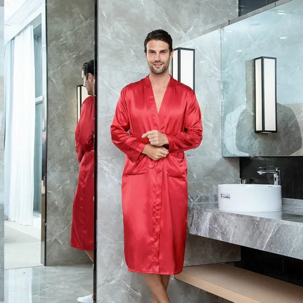Kimono Homme Rouge
