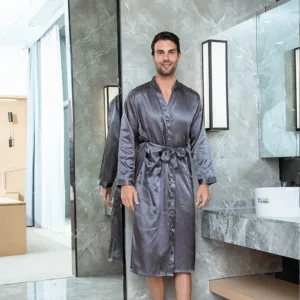 Kimono Homme Satin