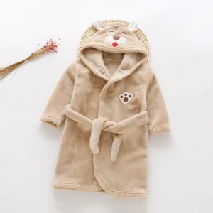Peignoir Bébé Ourson