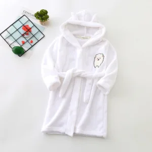 Peignoir Bébé Blanc