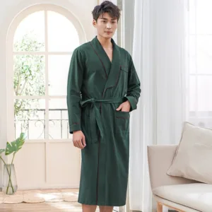 Peignoir Homme Vert Foncé