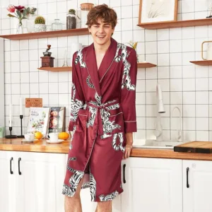 Peignoir Homme Tigre