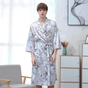 Peignoir Homme Motif Japonais