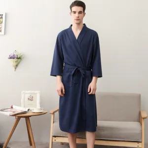 Peignoir Gaufré Homme