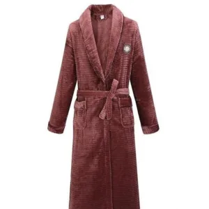 Peignoir De Bain Femme Marron