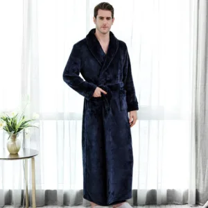 Peignoir Homme Bleu Foncé