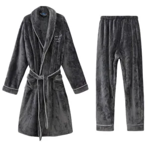Peignoir Polaire Doux Homme