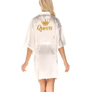 Kimono Femme Satin