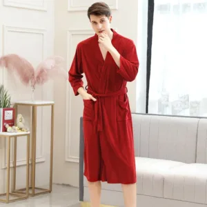 Peignoir Homme Rouge