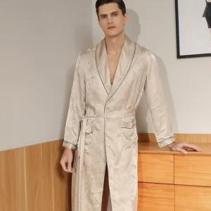 Peignoir Soie Homme Luxe