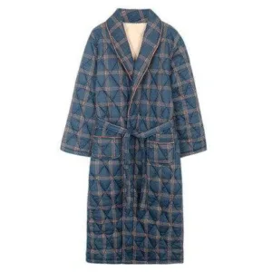 Peignoir Homme Carreaux