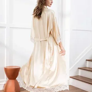 Peignoir Femme Kimono Dentelle