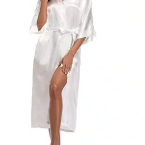 Peignoir Femme En Soie
