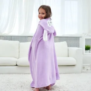 Cape De Bain Enfant Lama Violet