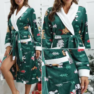 Peignoir Femme de Noël
